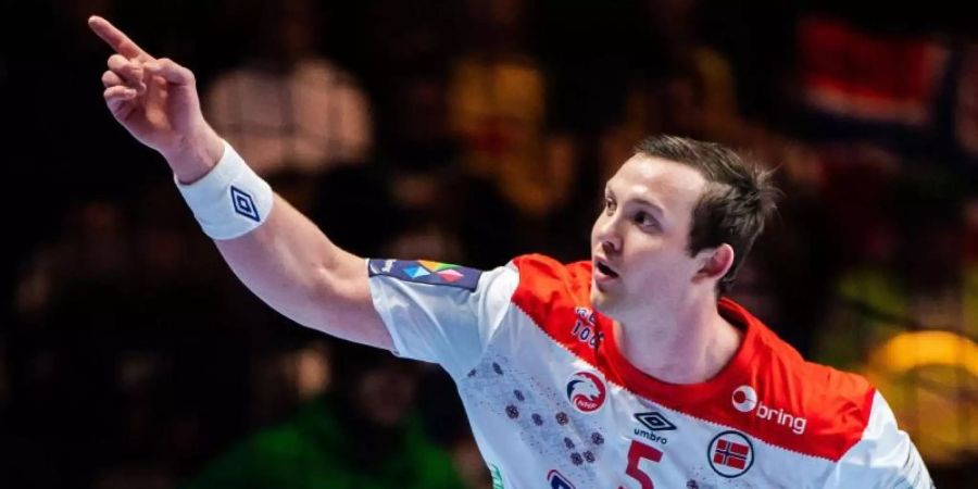 Will mit dem THW Kiel über viele Titel jubeln: Neuzugang Sander Sagosen. Foto: Johanna Lundberg/Bildbyran via ZUMA Press/dpa