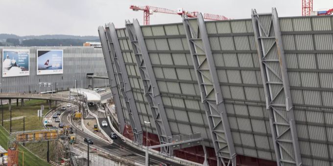 Das Grossprojekt «The Circle» am Flughafen Zürich soll im Herbst 2020 eröffnet werden. Flughafen Zürich
