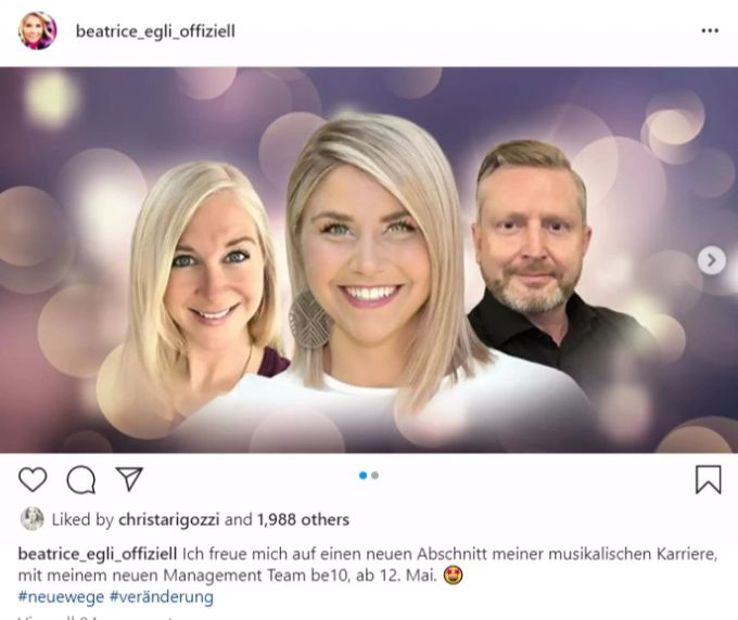 Beatrice Egli trennt sich von ihrem langj hrigen Manager