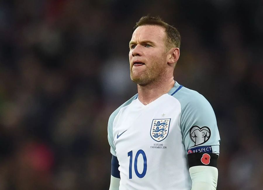 Für England lief Rooney 120-mal auf und erzielte 53 Tore.