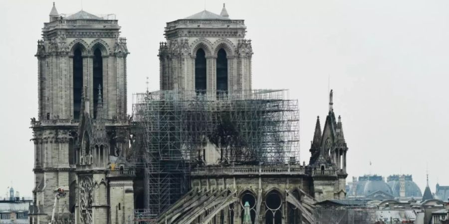 Notre-Dame am 16. April 2019