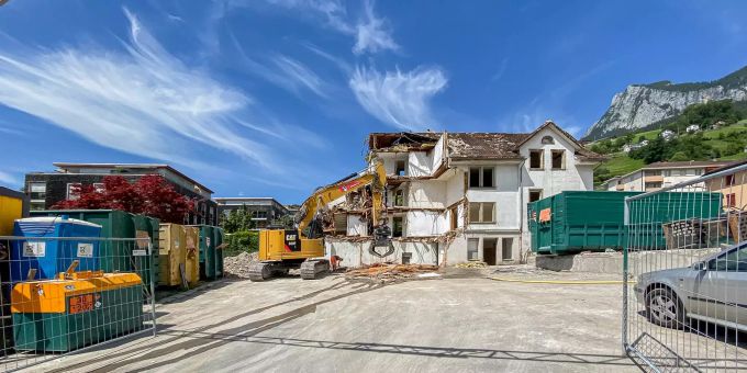 Baustelle - Schwyz Baustelle - Schwyz