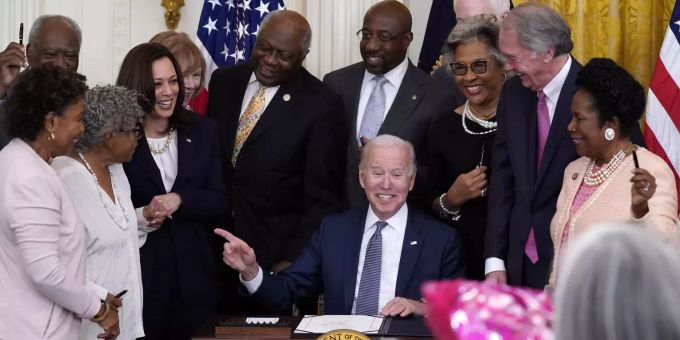 Sklaverei-Ende - «Juneteenth» ist in den USA jetzt nationaler Feiertag