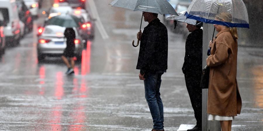 Regenwetter im australischen Sydney.