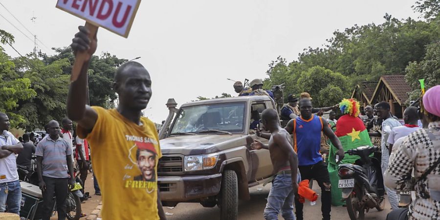 Der ehemalige Junta-Chef von Burkina Faso, Paul-Henri Sandaogo Damiba, ist nach Togo geflohen. (Archivbild)