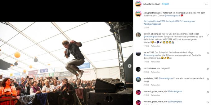 Nach einer dreijährigen Pause feierte das Schupfart Festival am letzten Wochenende sein Comeback. schupfart