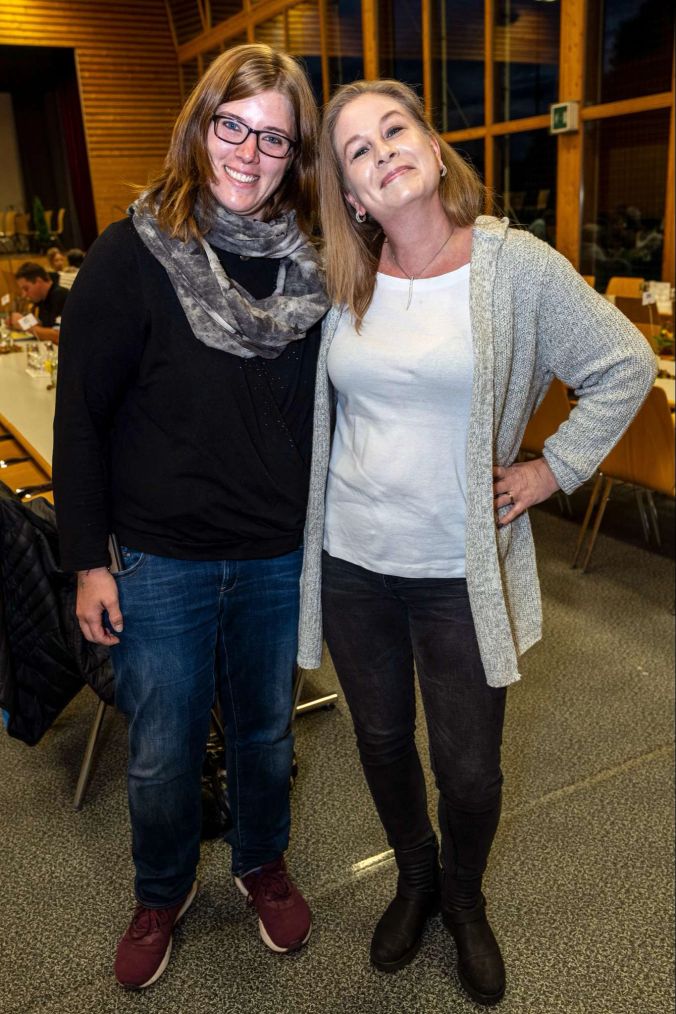Michelle (l) und Michaela (r).