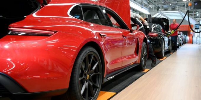 Porsche-Werk in Stuttgart porsche