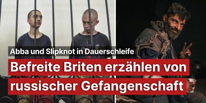 Abba in Dauerschleife - Briten erzählen von russischer Gefangenschaft Abba in Dauerschleife - Briten erzählen von russischer Gefangenschaft