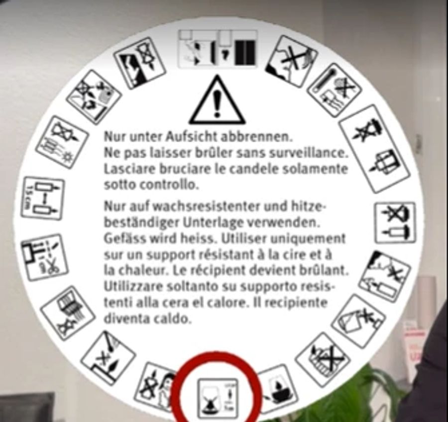Nur wer diese Piktogramme berücksichtigt, fährt laut Migros auf der sicheren Seite.