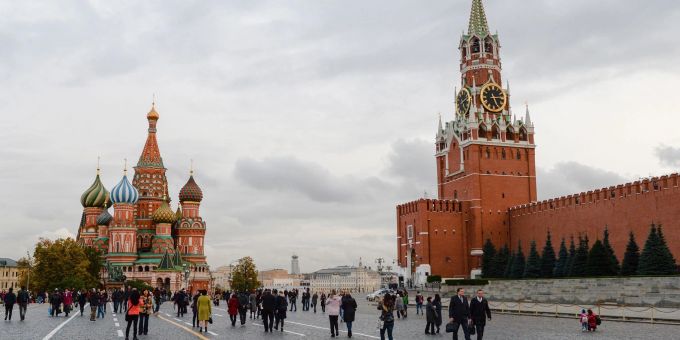 Der US-Journalist befindet sich in Russland in Gefangenschaft. (Symbolbild) roter platz ukraine krieg
