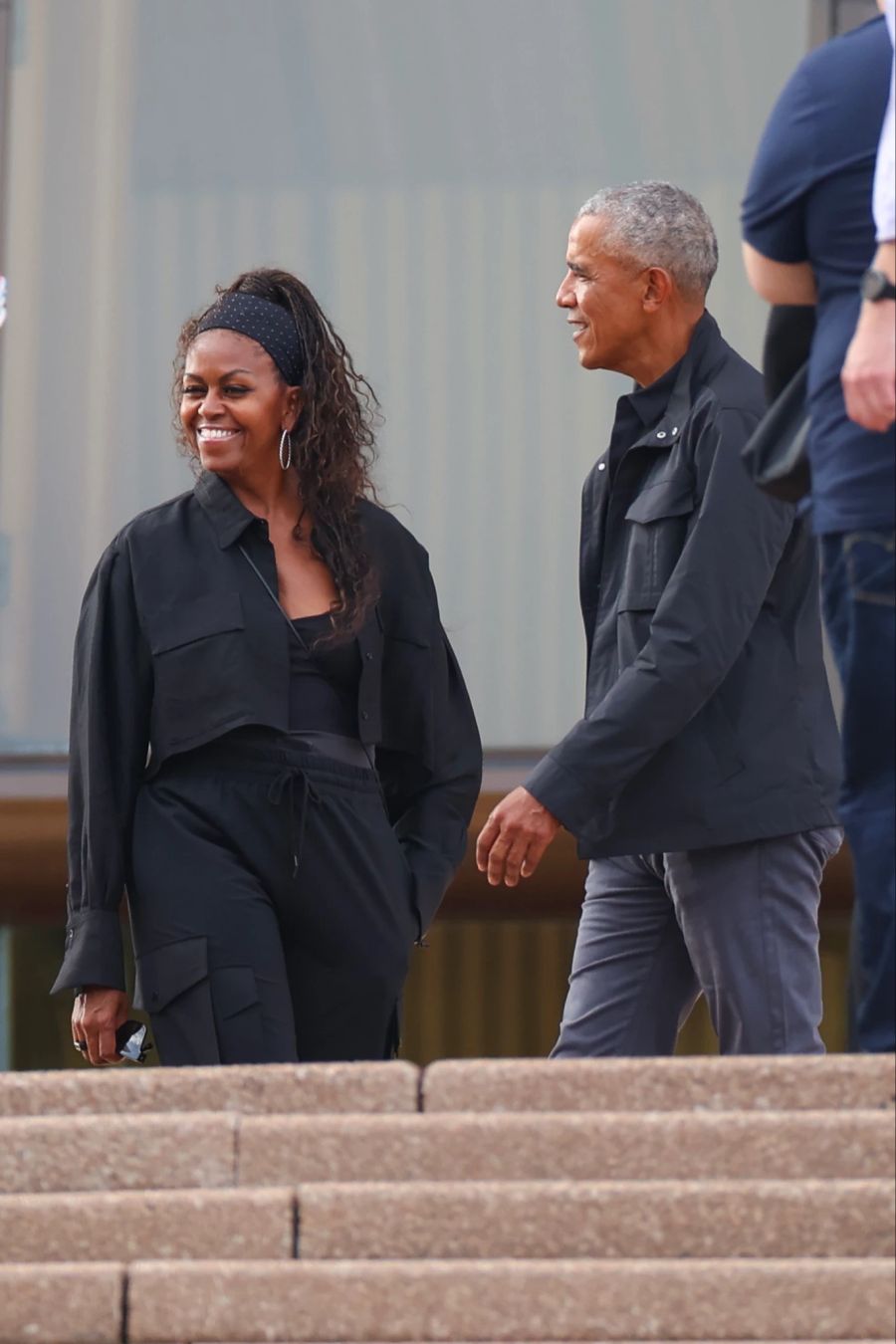 Michelle Obama und Barack in Sydney.