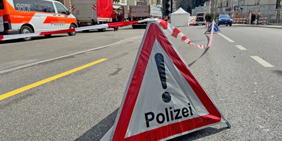 Unfallörtlichkeit Teufener Strasse in St. Gallen