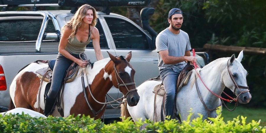 Gisele Bündchen und ihr Kampfsport-Trainer.