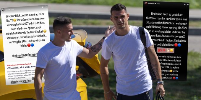 «Schön aufpassen» - Granit Xhaka: Wirbel um kuriose Instagram-Botschaft