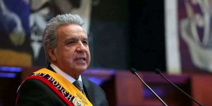 Ecuadors Präsident Lenin Moreno Ecuadors Präsident Lenin Moreno