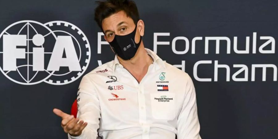 Seit 2013 Teamchef bei Mercedes: Toto Wolff. Foto: Mark Sutton/Pool Motorsport Images/AP/dpa