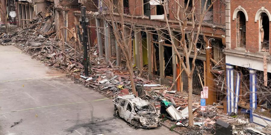 Nach der Explosion in Nashville