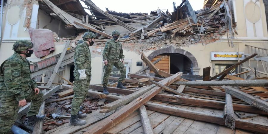 Weitere Erdbeben in Kroatien