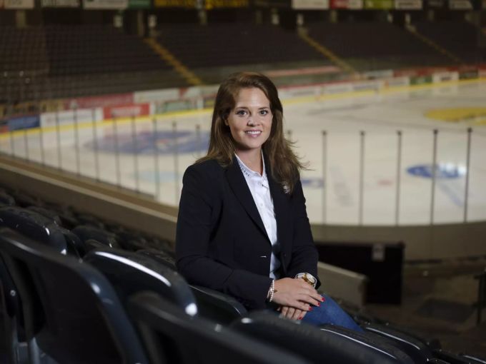 Florence Schelling ist seit dieser Saison Sportchefin beim SCB. SCB