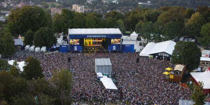 Besucher am Gurtenfestival 2019. Gurtenfestival Coronavirus