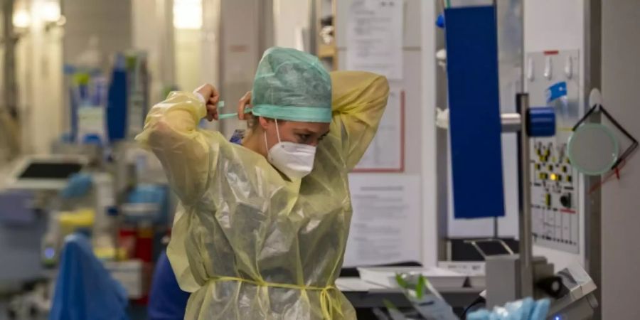 Krankenschwester in einem Krankenhaus