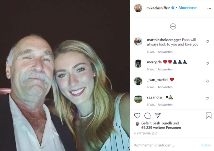Vor gut einem Jahr verstarb ihr Vater Jeff überraschend.