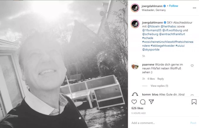 Jörg Dahlmann wird noch drei Spiele kommentieren, bevor er «Sky» verlässt. Jörg Dahlmann
