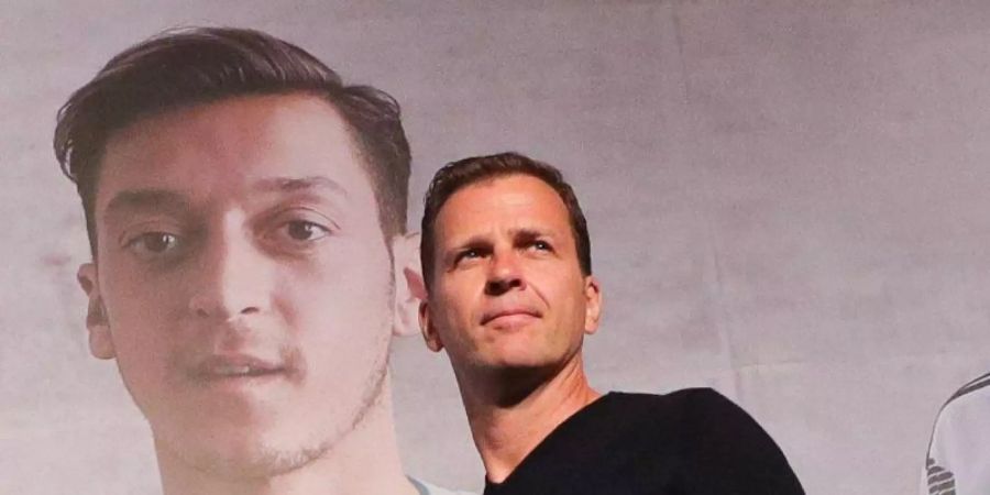 Hofft auf ein Gespräch mit Ex-Weltmeister Mesut Özil: DFB-Direktor Oliver Bierhoff. Foto: Christian Charisius/dpa