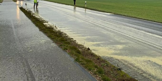 Dagmersellen LU - Gewässerverschmutzung durch ausgelaufene Jauche