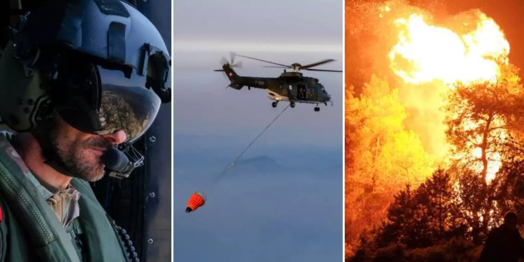 Schweizer Luftwaffe kämpft in Griechenland gegen die Waldbrände - Vimarsana News