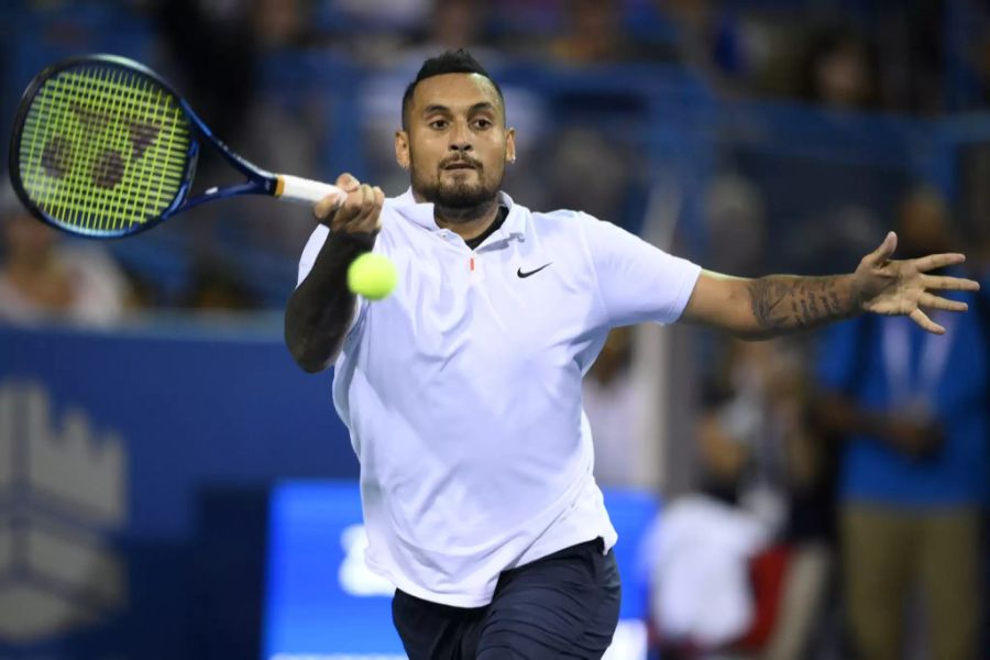 Der Australier machte sich in seiner Karriere einen Namen als Tennis-Badboy.