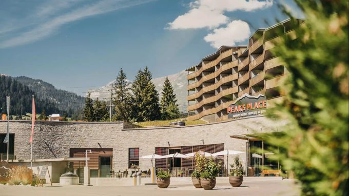 Das Restaurant von aussen.