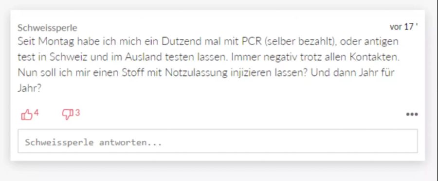 Die Freude über die angekündigte Neuerung hält sich in der Kommentarspalte in Grenzen.