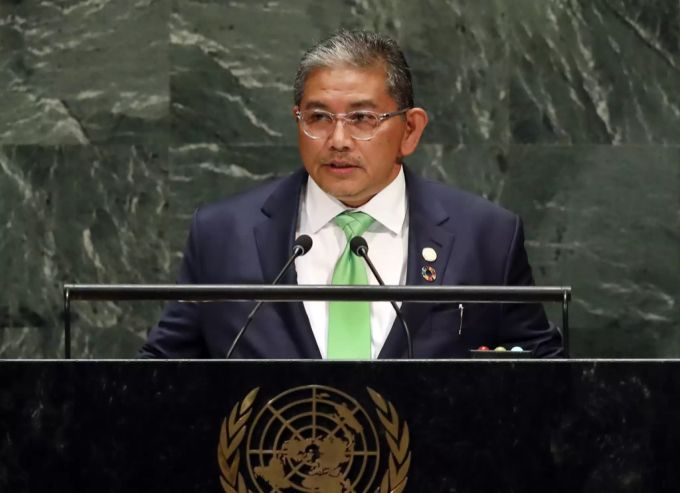 Der neue Asea-Sonderbeauftragte von Myanmar, Dato Erywan Pehin Yusof. Dato Erywan Pehin Yusof