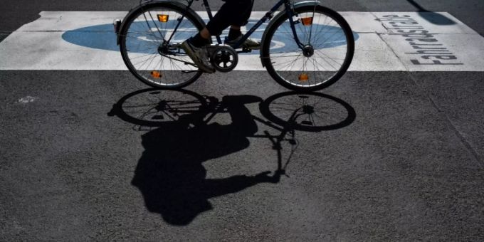 Fahrradfahrer in Berlin Fahrradfahrer in Berlin