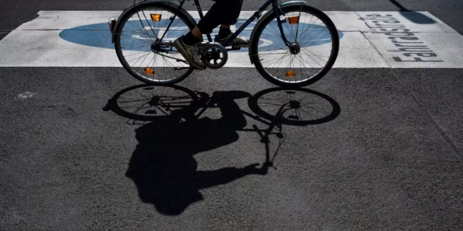 Fahrradfahrer in Berlin