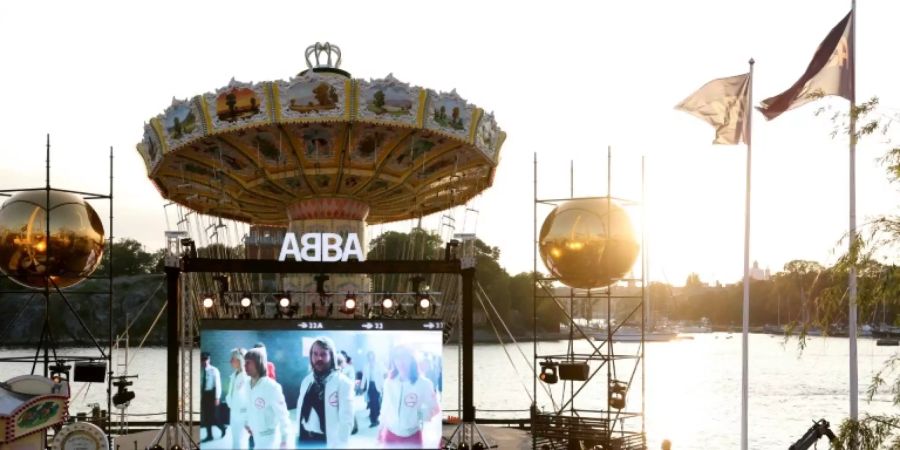 Live-Übertragung zum neuen Abba-Album in Stockholm