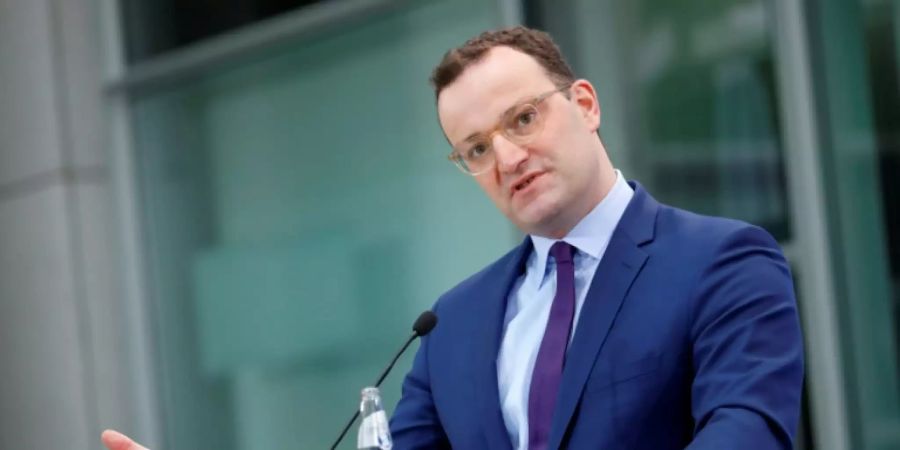 Spahn am Samstag in Berlin