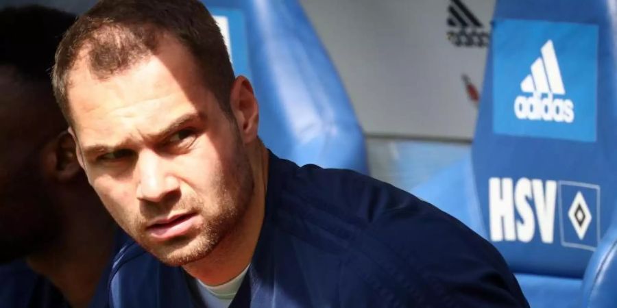 Ex-HSV-Stürmer Pierre-Michel Lasogga kann sich eine Rückkehr nach Deutschland vorstellen. Foto: Christian Charisius/dpa