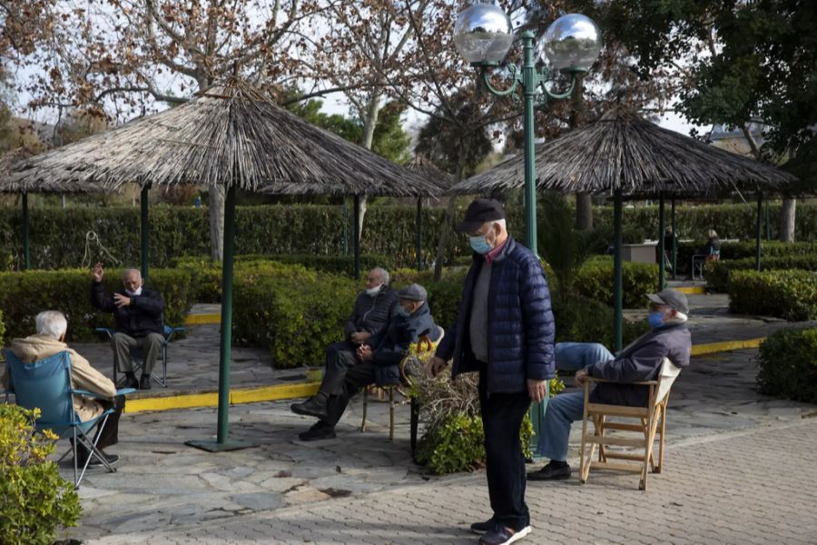Griechenland temperatur januar