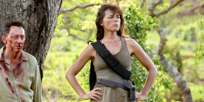 Mira Furlan (mit Michael Emerson) in der US-Serie «Lost». Mira Furlan