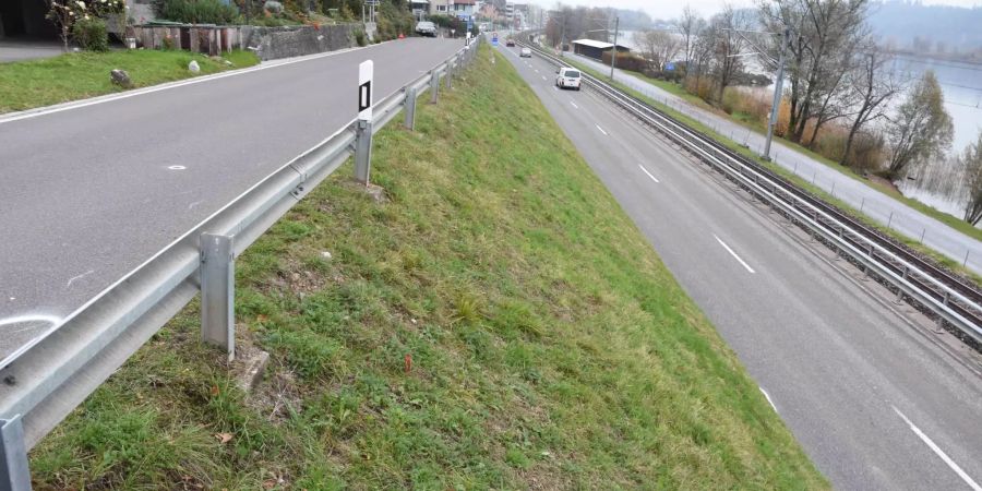 Selbstunfall mit Kleinmotorrad
