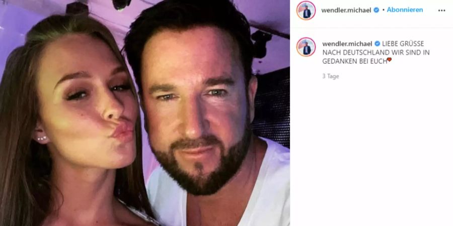 Michael Wendler und seine Frau Laura Müller leben in Florida.