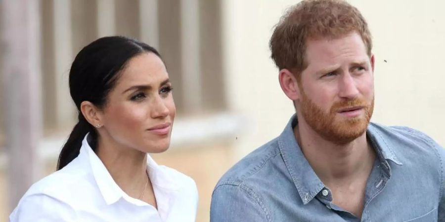 Prinz Harry und Herzogin Meghan 2018 auf ihrer Australienreise.