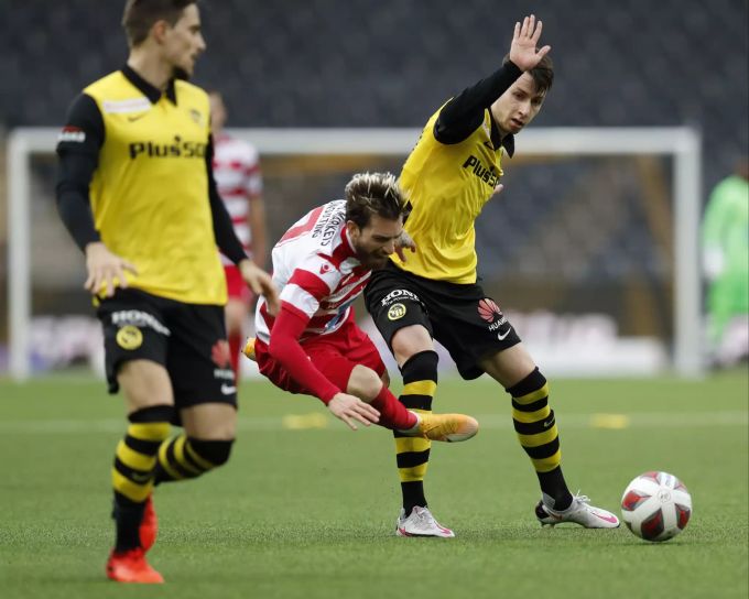 YBs Sandro Lauper zeigt bei seinem Comeback eine starke Leistung. Sandro Lauper YB