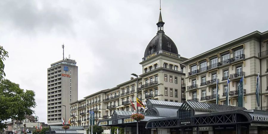 Im Oktober blieben erneut viele Hotelzimmer in der Schweiz leer. Vor allem mit ausländischen Gästen waren die Einbussen gross.(Archivbild)