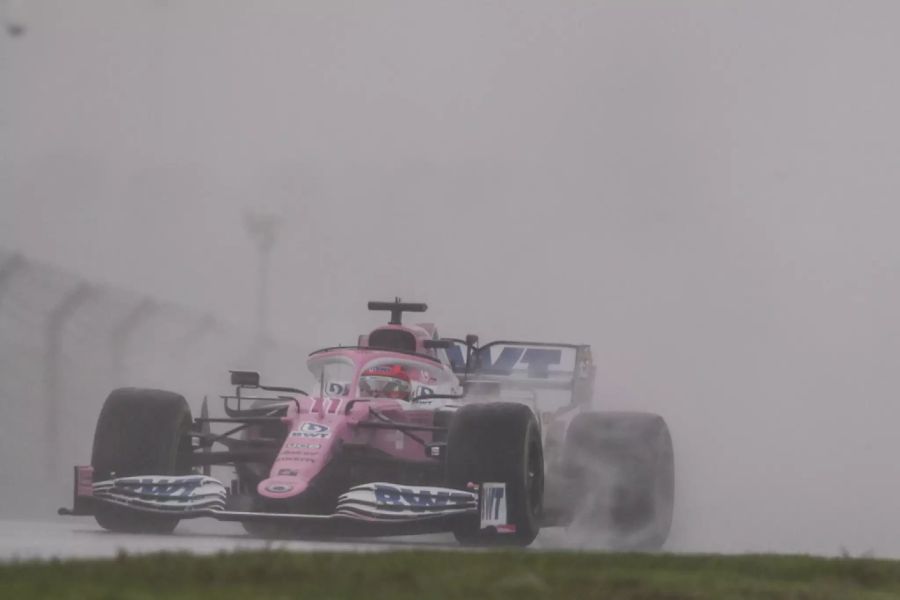 Sergio Perez beim Chaos Qualifying in der Türkei.