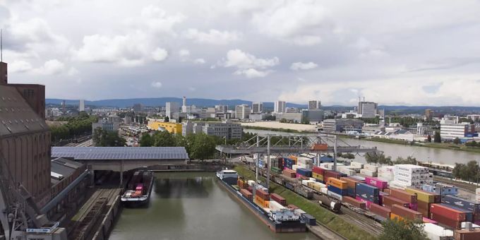 Der Baurechtsvertrag für Swissterminal läuft am Basler Hafen Kleinhüningen 2029 aus. Swissterminal