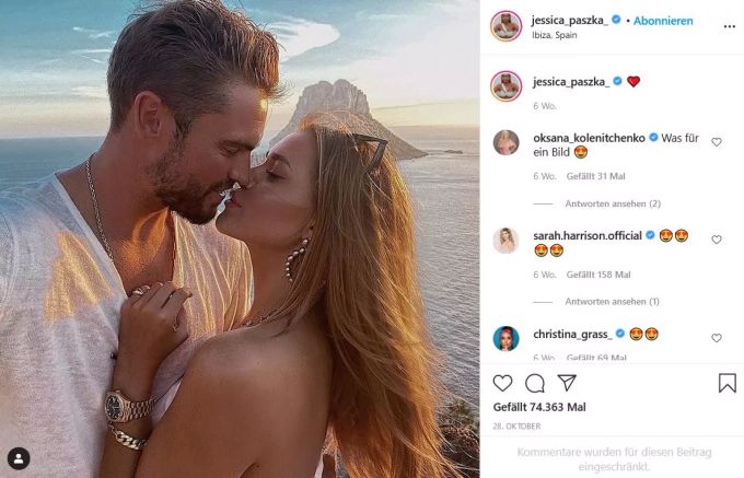 Jessica Paszka und ihr Johannes Heller. jessica paszka